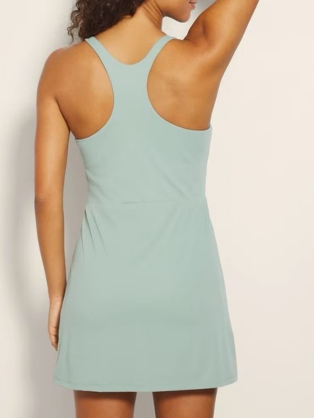 Soma Chinois Green (Light Sage) NWT Dress L All-in-One! - Picture 2 of 11